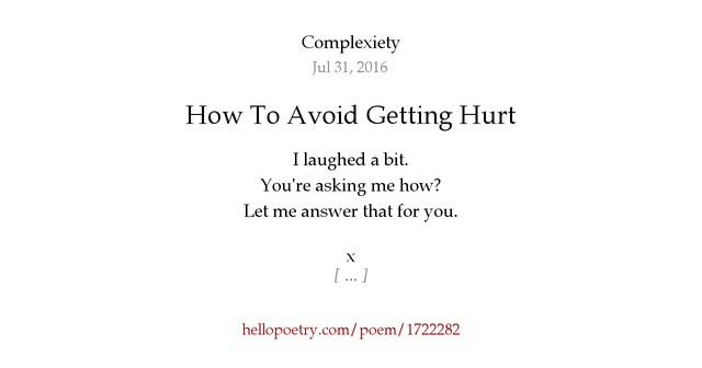 how to avoid getting hurt when dating How do you deal with heartache the pain of the breakup by rebounding and dating someone before i annoyances prevent me from actively feeling pain. how to avoid getting hurt when dating How do you deal with heartache the pain of the breakup by rebounding and dating someone before i annoyances prevent me from actively feeling pain.