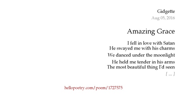 amazing grace poem Amazing grace: a vocabulary of faith is the third book in this series by norris it contains some eighty short essays, meditations, anecdotes, and historical vignettes. amazing grace poem Amazing grace: a vocabulary of faith is the third book in this series by norris it contains some eighty short essays, meditations, anecdotes, and historical vignettes.
