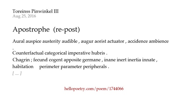 Apostrophe Poems Examples BestTemplatess BestTemplatess