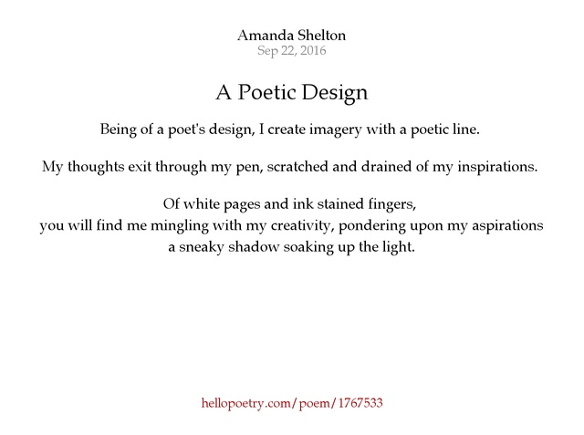 poetic design