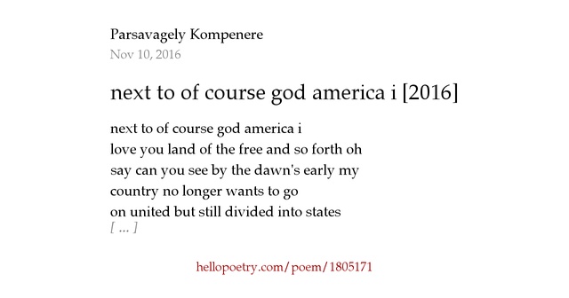 next to of course god america next to of course god america