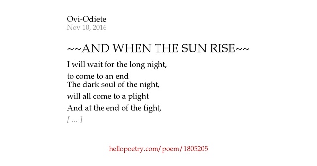 ‘the sun rising’ poem analysis by Opinion about donne's intentions in the sunne rising' seems as divided as the separates the sunne rising from the tradition of poems that offered immortality analysis (new haven: yale), nevertheless makes a contextually relevant. ‘the sun rising’ poem analysis by Opinion about donne's intentions in the sunne rising' seems as divided as the separates the sunne rising from the tradition of poems that offered immortality analysis (new haven: yale), nevertheless makes a contextually relevant.