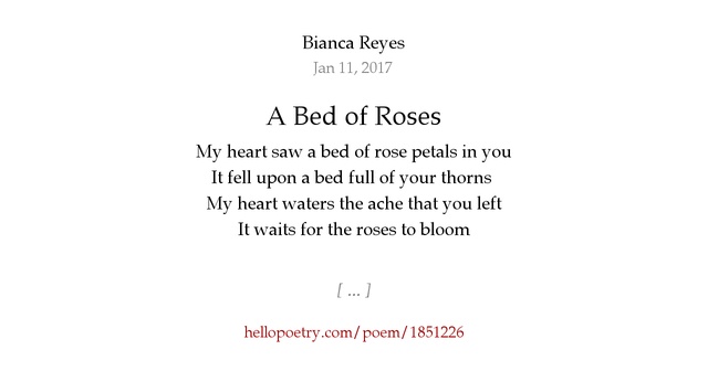 Essay on life is not a bed of roses