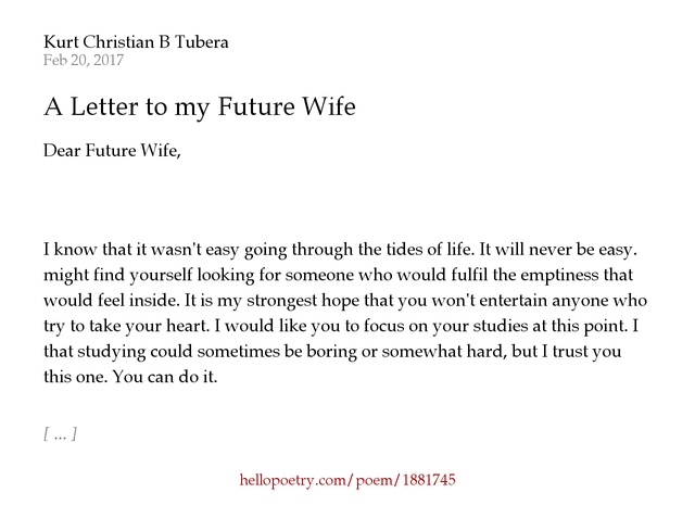 essay on my future