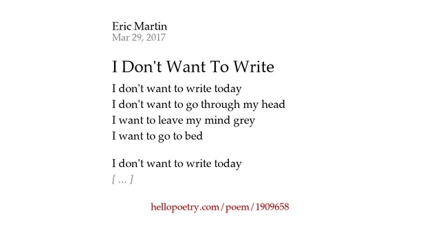 How to write a poem by yourself picture