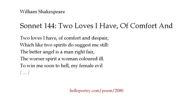 Theme of sonnet 138 image