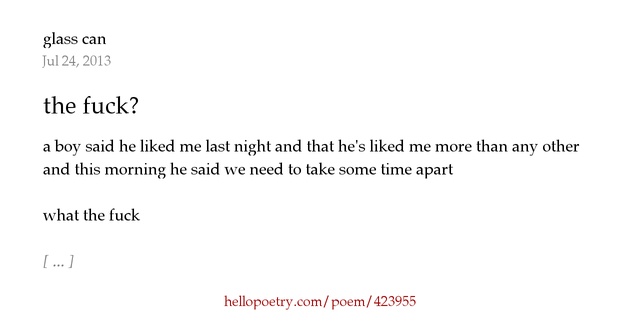 we need apart? time He said we need apart? time He said