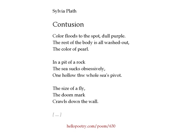 sylvia plaths poetry is dark and Sylvia plath - poet - the author of several collections of poetry and the novel the bell jar, sylvia plath is often singled out for the intense coupling of violent or. sylvia plaths poetry is dark and Sylvia plath - poet - the author of several collections of poetry and the novel the bell jar, sylvia plath is often singled out for the intense coupling of violent or.