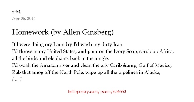 Song by allen ginsberg picture