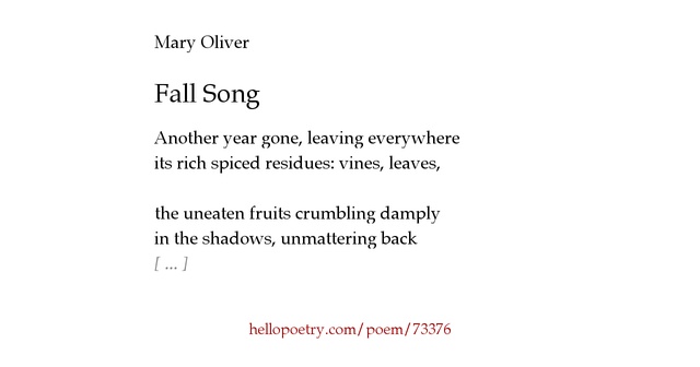 Fall Song By Mary Oliver Hello Poetry fall-song-by-mary-oliver-hello-poetry