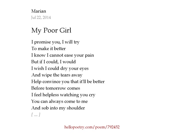 Poems To Make You Feel Better Poems To Make You Feel Better