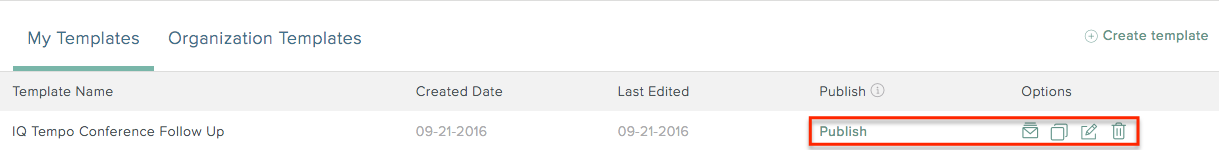 create and work with email templates salesforceiq help