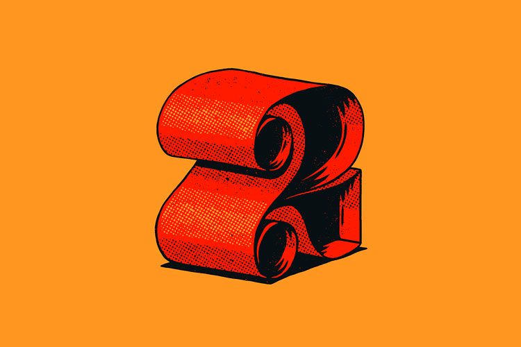 Colour, Texture and Patterns: Typography Inspiration by TJ Nicklin
