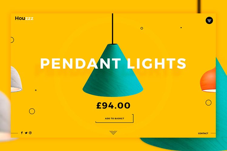 Web and Mobile Design Inspiration by Giga Tamarashvili