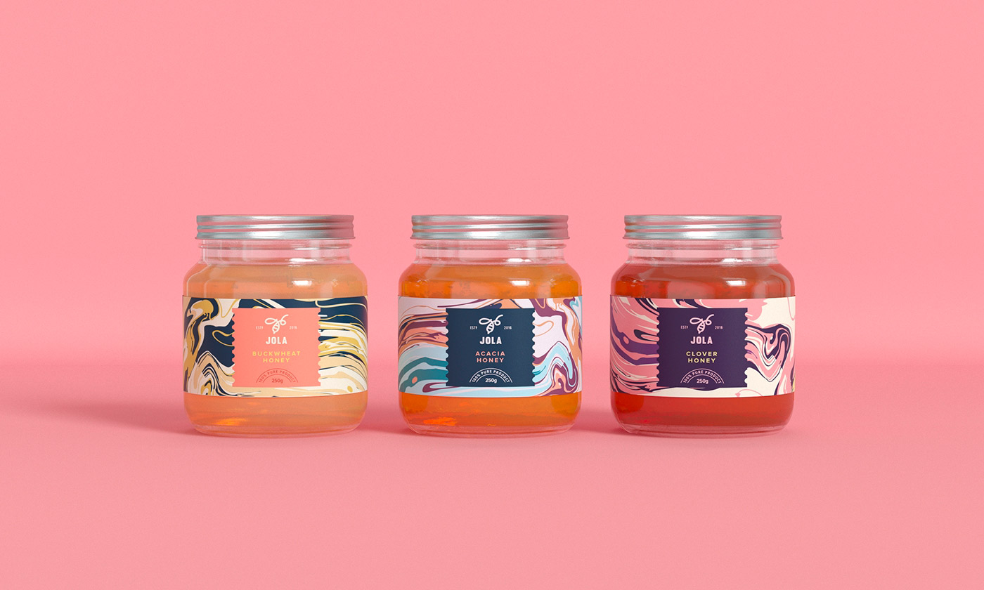 Jola Honey Mix - Branding & Graphic Design by Tough Slate