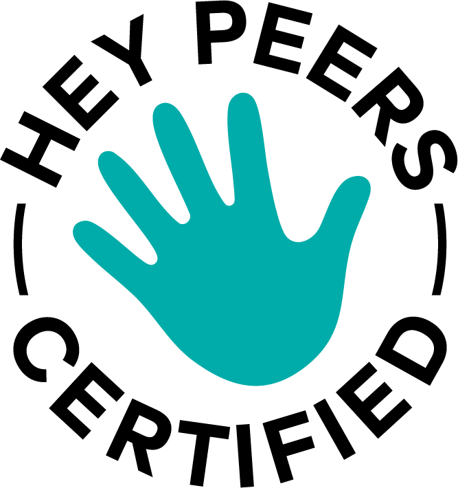 HeyPeers Certified logo