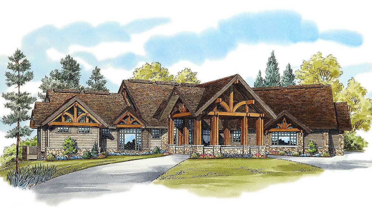 Luxury Mountain Home with Finished Lower Level 11573KN