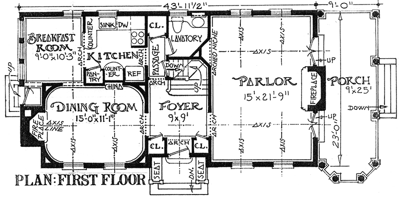 Tudor With Parlor 11604GC Architectural Designs House Plans tudor-with-parlor-11604gc-architectural-designs-house-plans