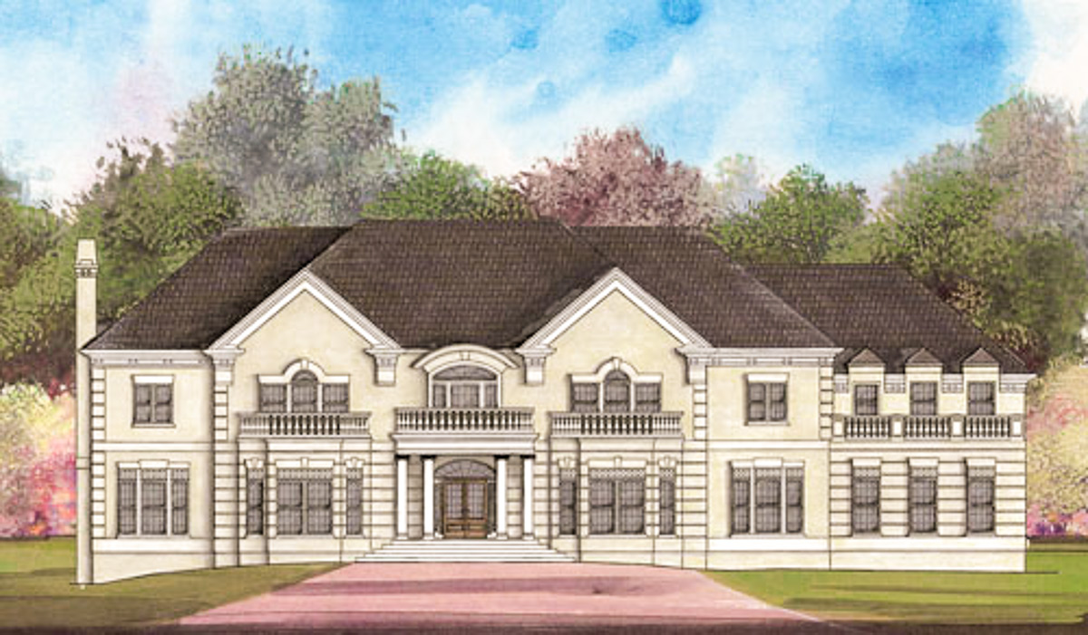 Amazing European Estate House Plans