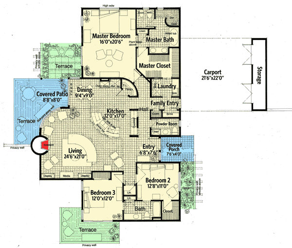 Marvelous Vacation House Plan - 12547RS | Architectural Designs - House