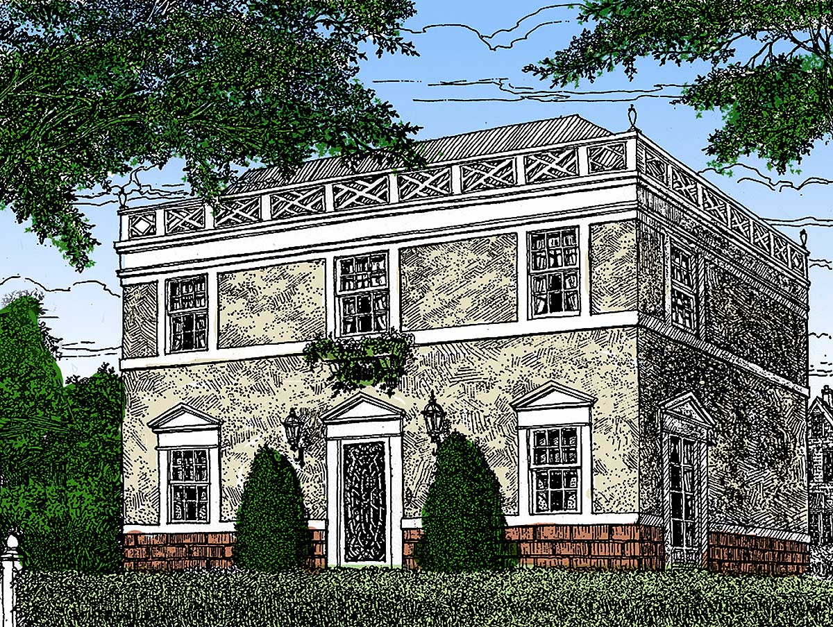 federal home plan with apartment below 12802gc 2nd federal home plan with apartment below 12802gc 2nd