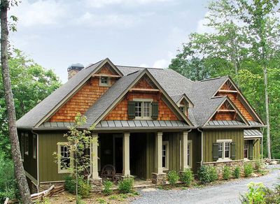 Rustic Lodge Home Plan - 15655GE | Architectural Designs - House Plans Rustic Lodge Home Plan - 15655GE | Architectural Designs - House Plans