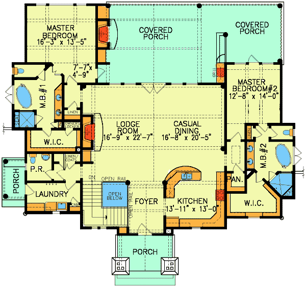 Stunning 90+ Two Master Bedroom House Plans Decorating Inspiration ... Stunning 90+ Two Master Bedroom House Plans Decorating Inspiration ...