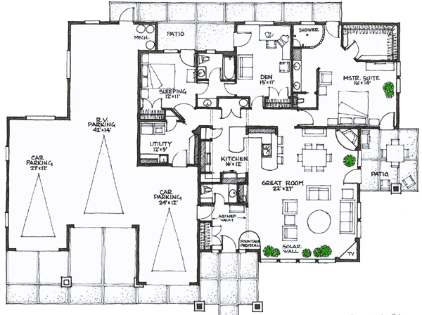 energy efficient house plan with bonus 16603gr architectural designs house plans energy efficient house plan with bonus 16603gr architectural designs house plans