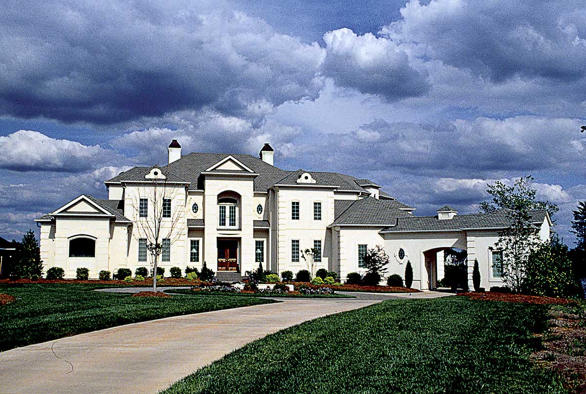 Magnificent European Home 17670LV Architectural Designs House Plans