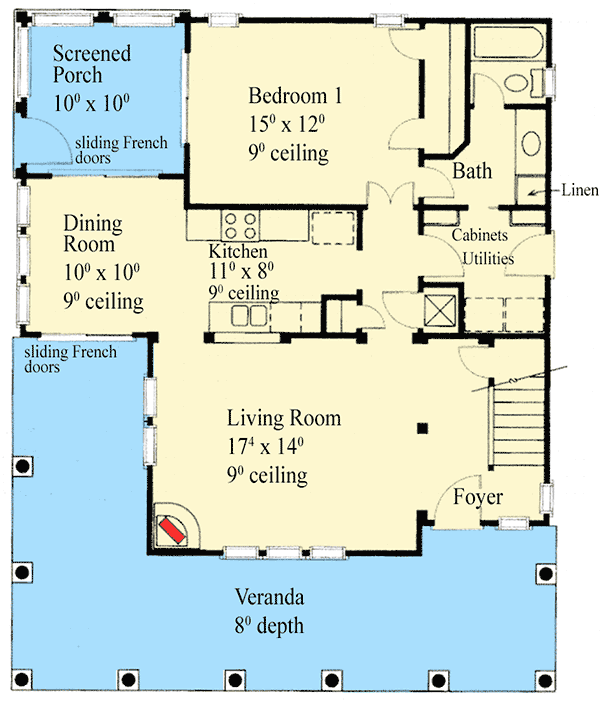 Primary Residence Or Vacation Cottage 1960GT Architectural Designs