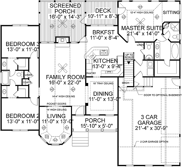 reverse floor plan pinit white