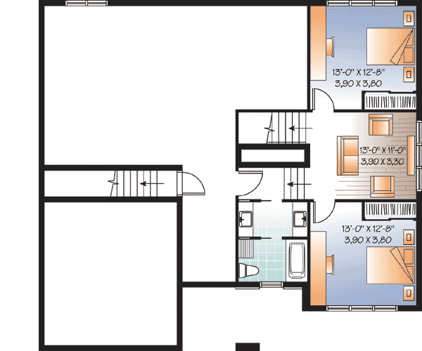 Second Floor Floor Plans second floor floor plans 135 best house in second floor floor plans Floor Plan Second Floor Floor Plans 1st level narrow lot traditional 3 to 4 bedroom home 2nd floor with sitting area Floor Plan