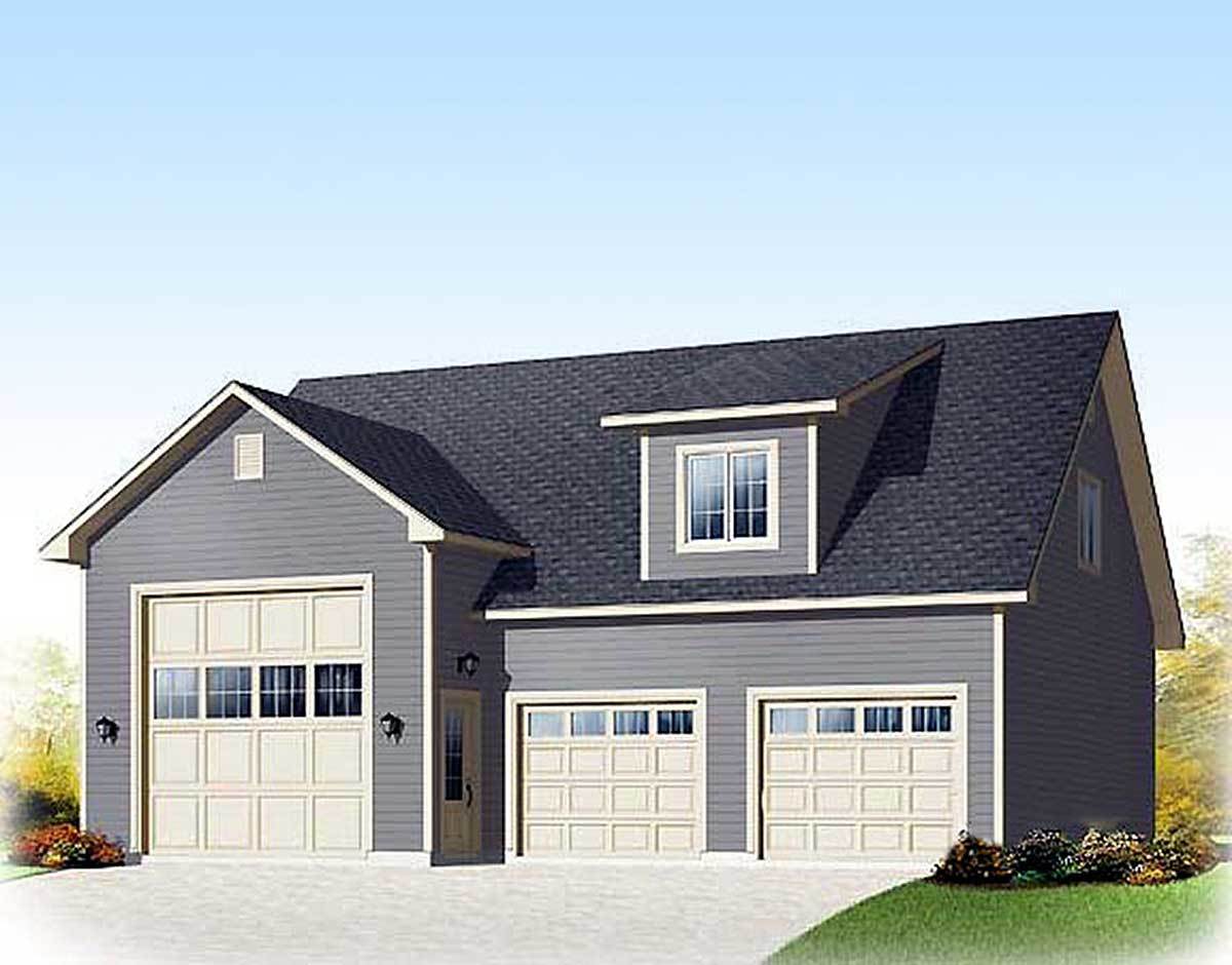 House Plans With Rv Storage two bays plus rv storage 21944dr architectural designs House Plans With Rv Storage two bays plus rv storage 21944dr architectural designs
