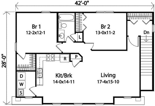 two bedroom carriage house plan 22105sl architectural designs 22105SL_f2_1479195920?1487317479 two bedroom carriage house plan 22105sl architectural designs,Carriage House Design Plans