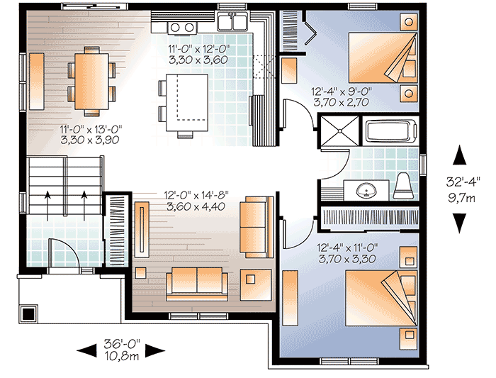 small split level house plans small split level home plan 22354dr architectural small split level house plans small split level home plan 22354dr architectural