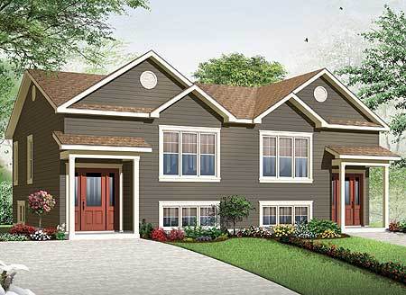Modern House Plans Floor Plans  Designs Houseplans Com