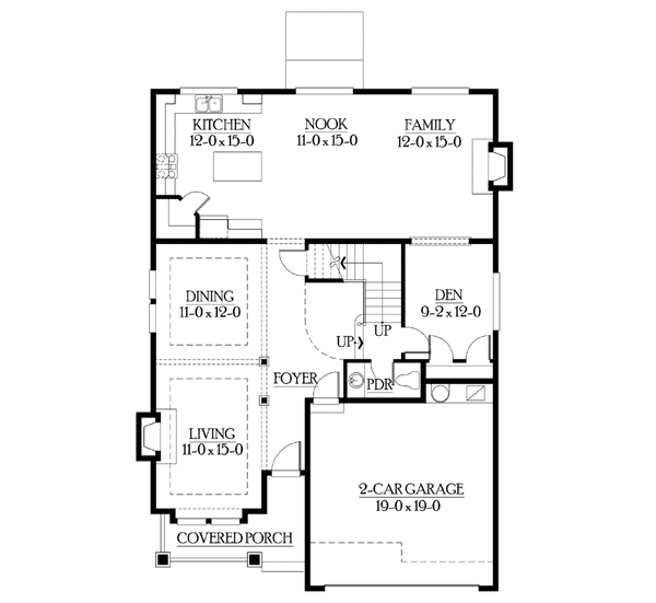 compact footprint with open living spaces - 23092jd compact footprint with open living spaces - 23092jd