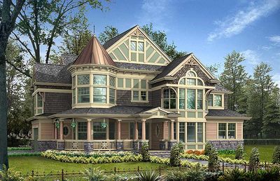 impressive luxurious victorian house plan - 23167jd impressive luxurious victorian house plan - 23167jd