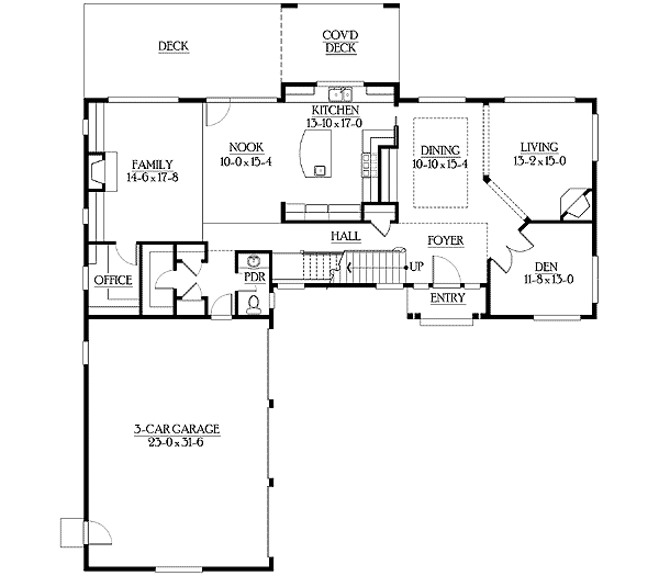 reverse floor plan pinit white