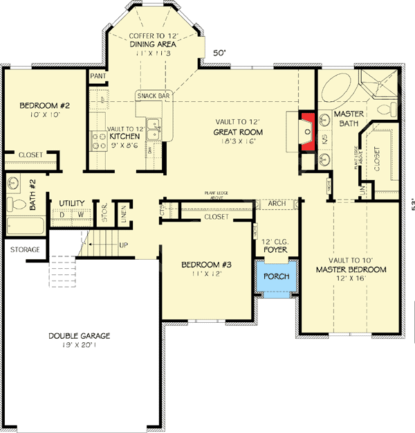 old southern homes floor plans