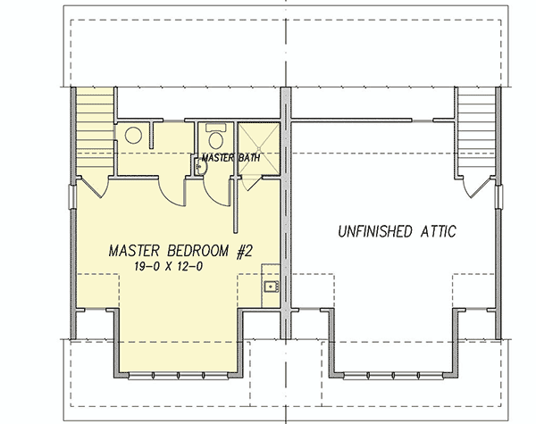 Coastal Duplex House Plan Architectural Coastal Duplex House Plan Architectural