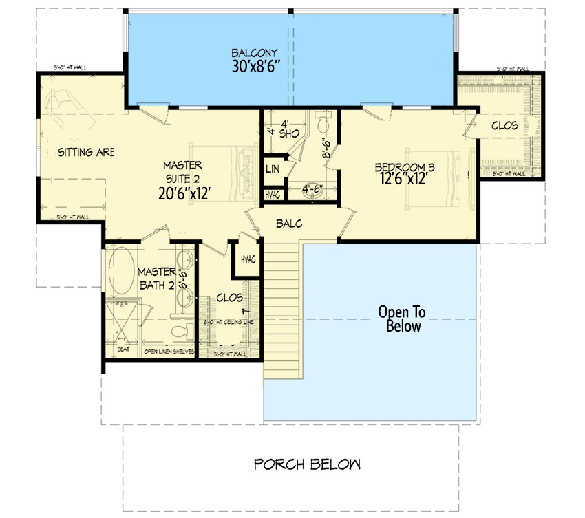 three bed country home plan with two master suites 68434vr 1st floor master suite 2nd floor three bed country home plan with two master suites 68434vr 1st floor master suite 2nd floor