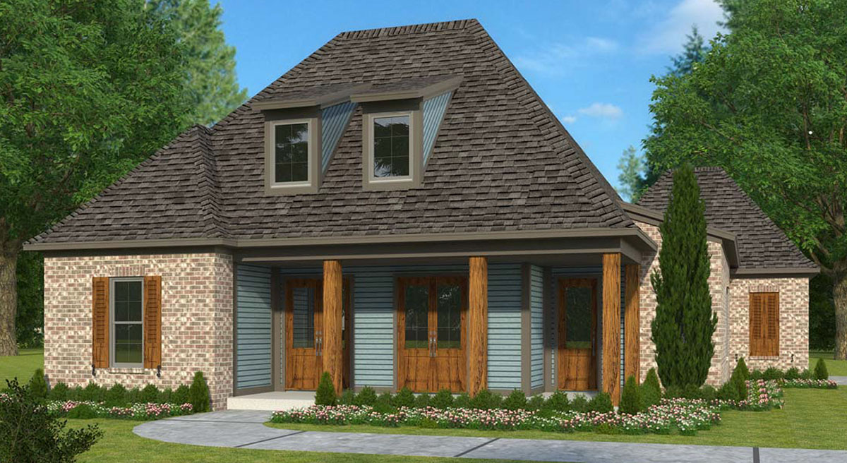 Southern French Country House Plan with Exterior Options 960016NCK Architectural Designs
