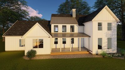 Five Bedroom Modern  Farmhouse  with In law  Suite  62666DJ 