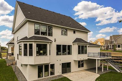 Exclusive House Plan with 4-Car Garage and Sport Court - 73372HS