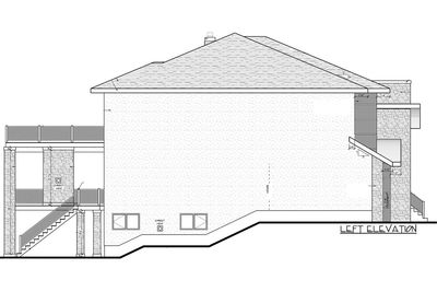 Modern House Plan with Curved Stair Wall - 81690AB | Architectural ... Modern House Plan with Curved Stair Wall - 81690AB | Architectural ...