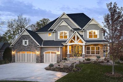 Modern Storybook Craftsman House Plan with 2-Story Great Room ... Modern Storybook Craftsman House Plan with 2-Story Great Room ...