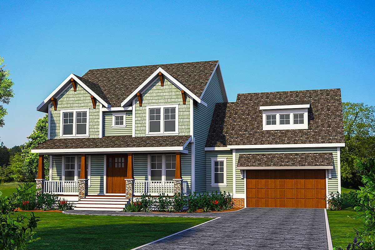 Craftsman House With Upstairs Bonus Room Craftsman House With Upstairs Bonus Room