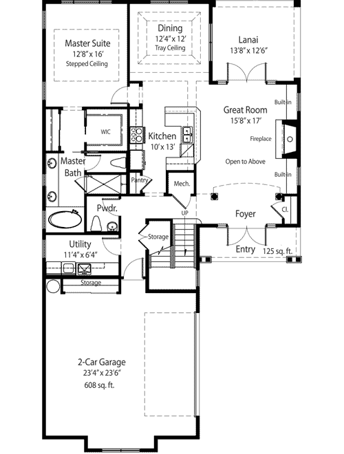 2 story energy smart house plan 33057zr 1st floor 2 story energy smart house plan 33057zr 1st floor
