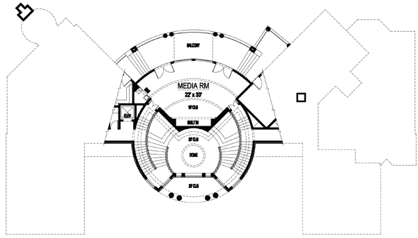 Dramatic Circular Foyer - 36179TX | 1st Floor Master Suite, Bonus Room